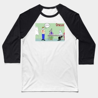 Stucco Corporation CORPORATION FUNNY CARTOON. Baseball T-Shirt